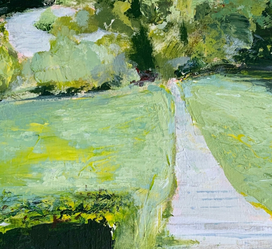 Richmond Hill by Zuzana Edwards, original landscape painting