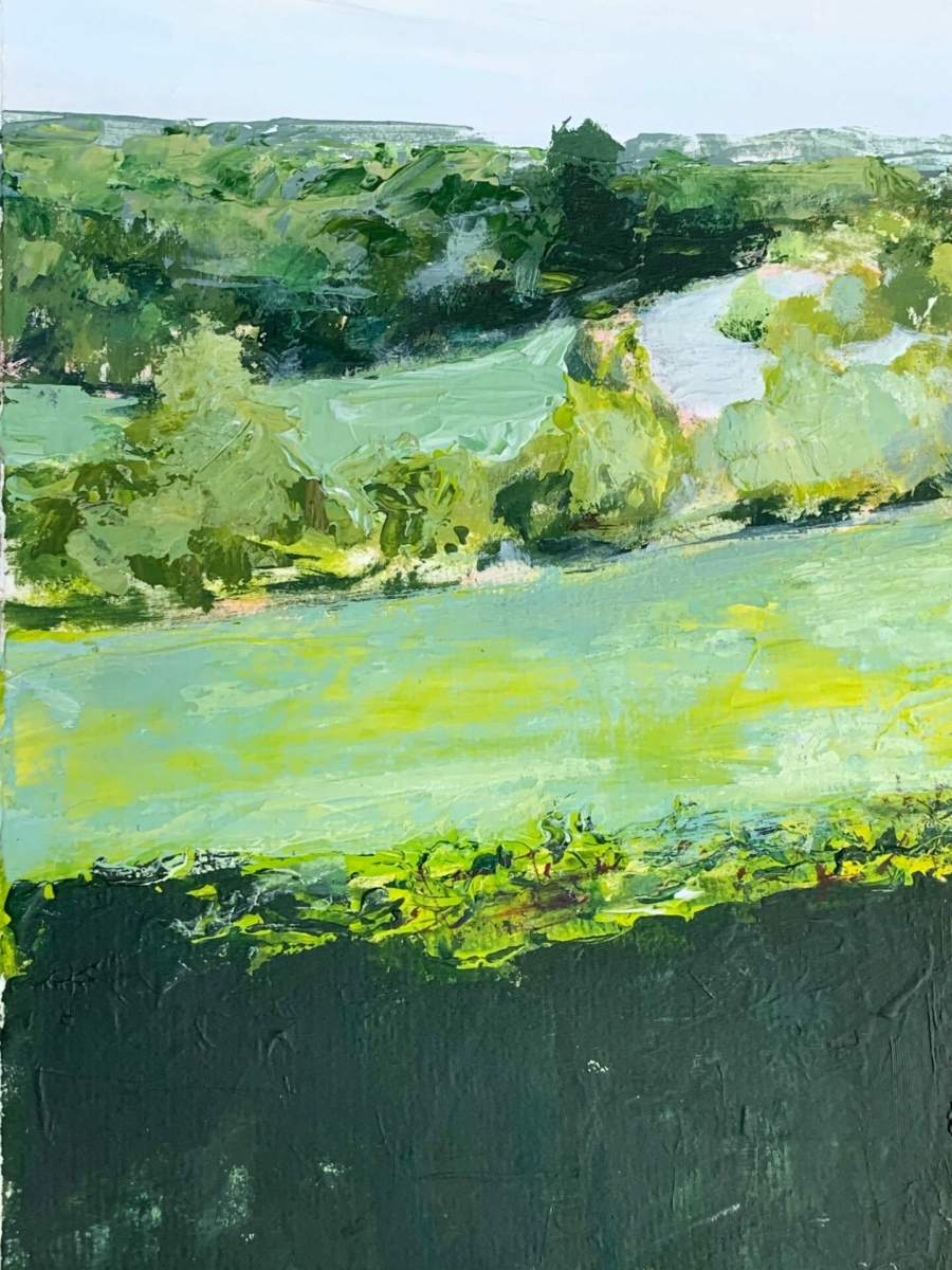 Richmond Hill by Zuzana Edwards, original landscape painting