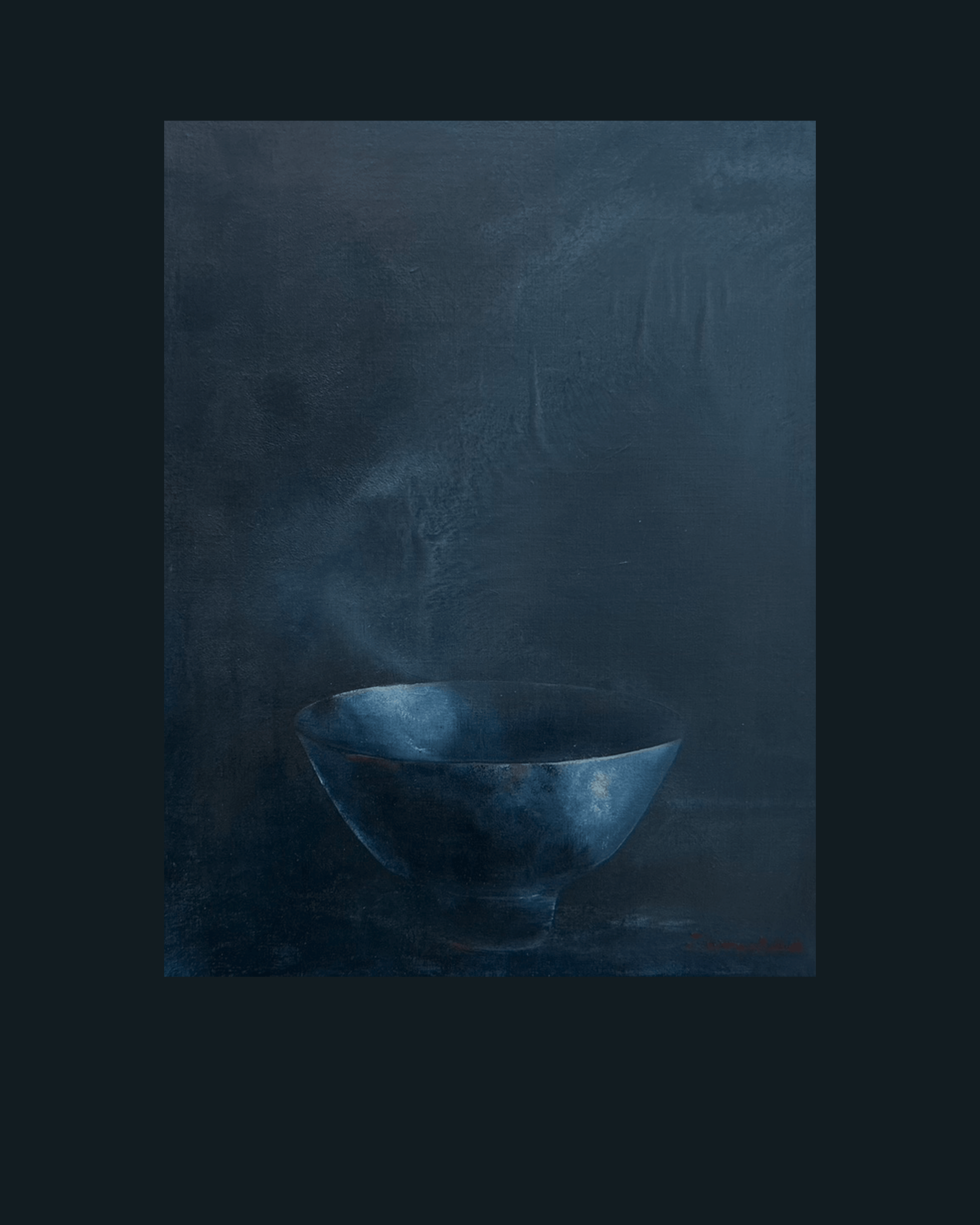 "Blue Bowl" by Zuzana Edwards