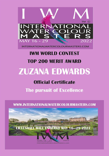 International Watercolour Masters Award, Zuzana Edwards