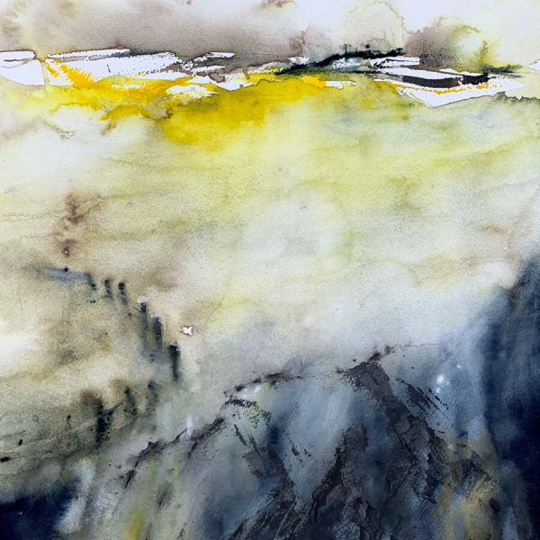 Moody Place - abstract landscape