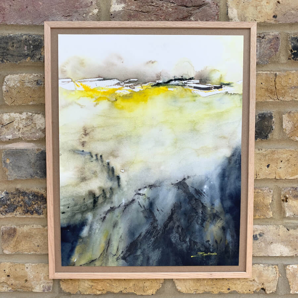 Moody Place - abstract landscape