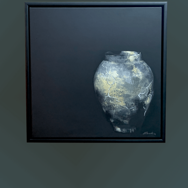 Silver Vase by Zuzana Edwards