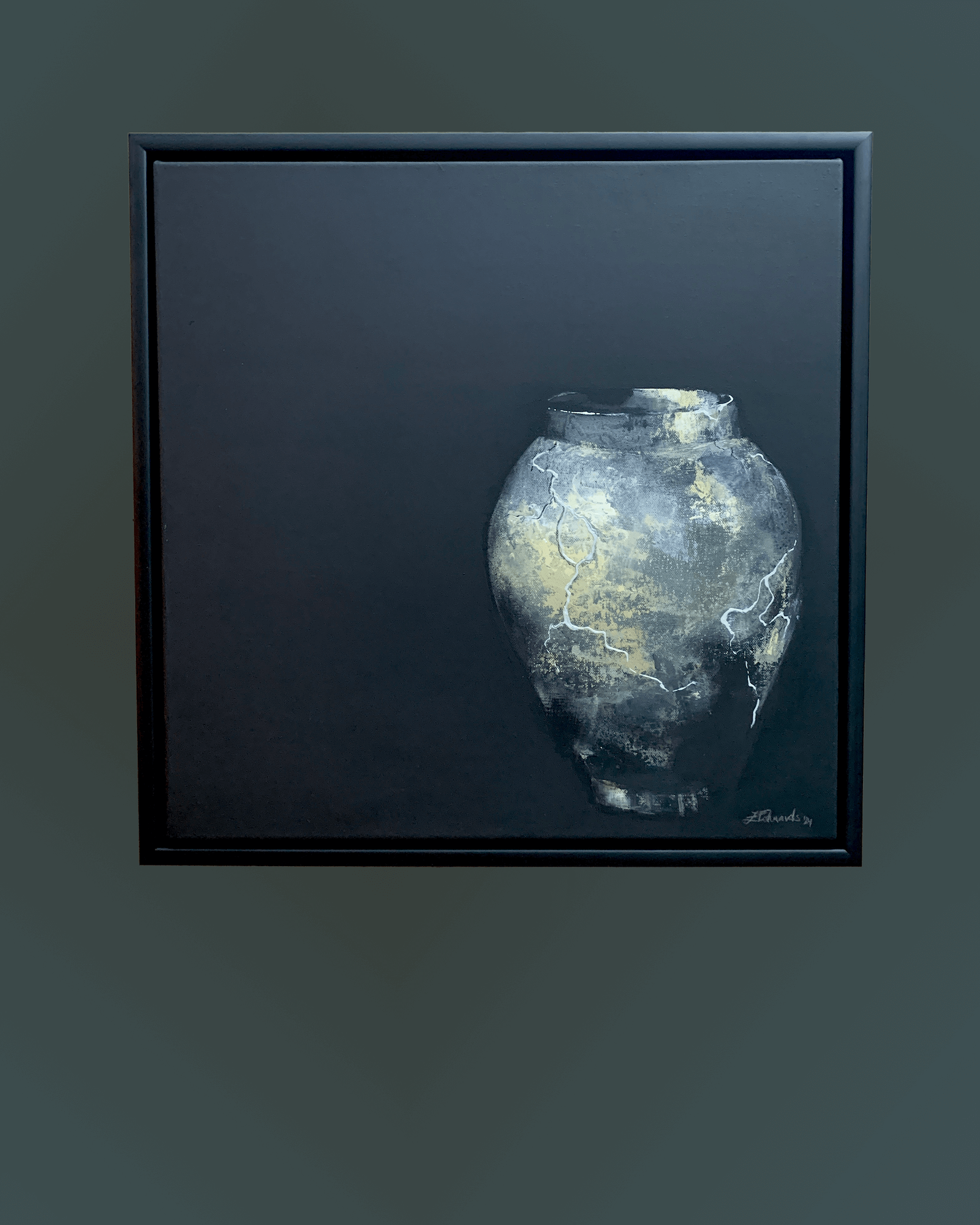 Silver Vase by Zuzana Edwards